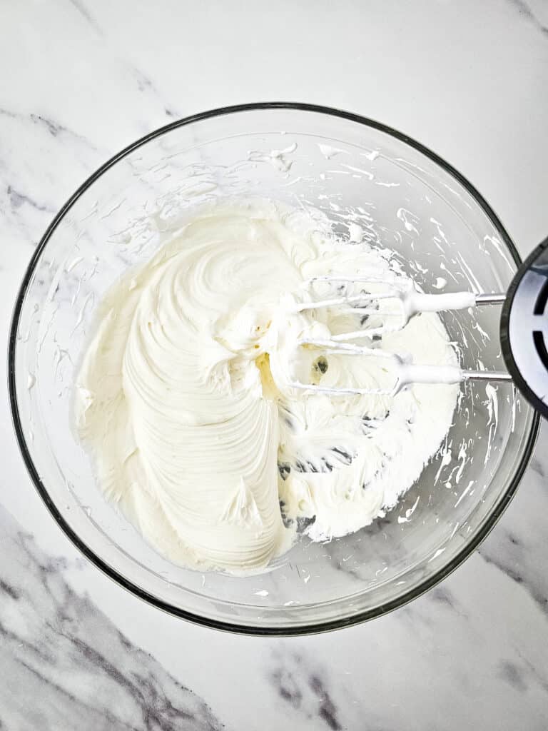 Easy 4-Ingredient Cherry Cheesecake Dip 7 Process 2