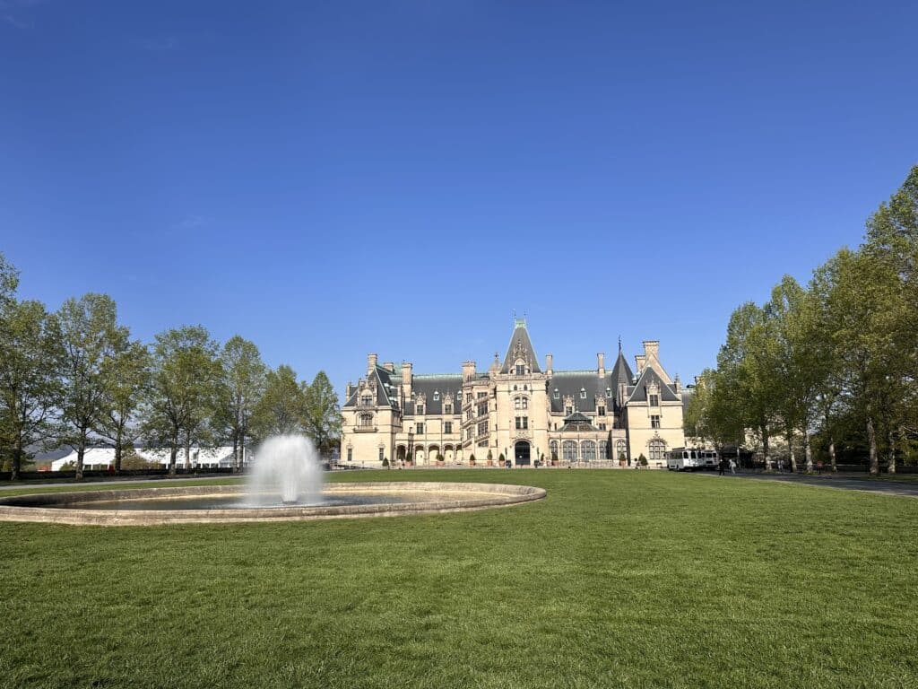 Honest Review: The Inn on Biltmore Estate in Asheville North Carolina 2 FRONT OF BILTMORE ESTATE