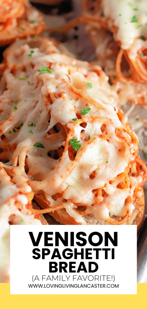 venison spaghetti bread