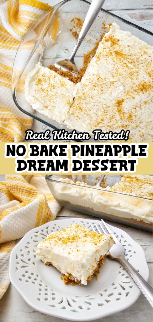 No Bake Pineapple Fluff Pin